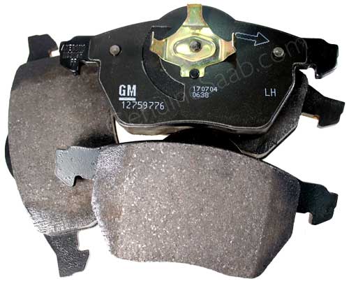 Front Brake Pads 9-5 9-3 900 LOW DUST