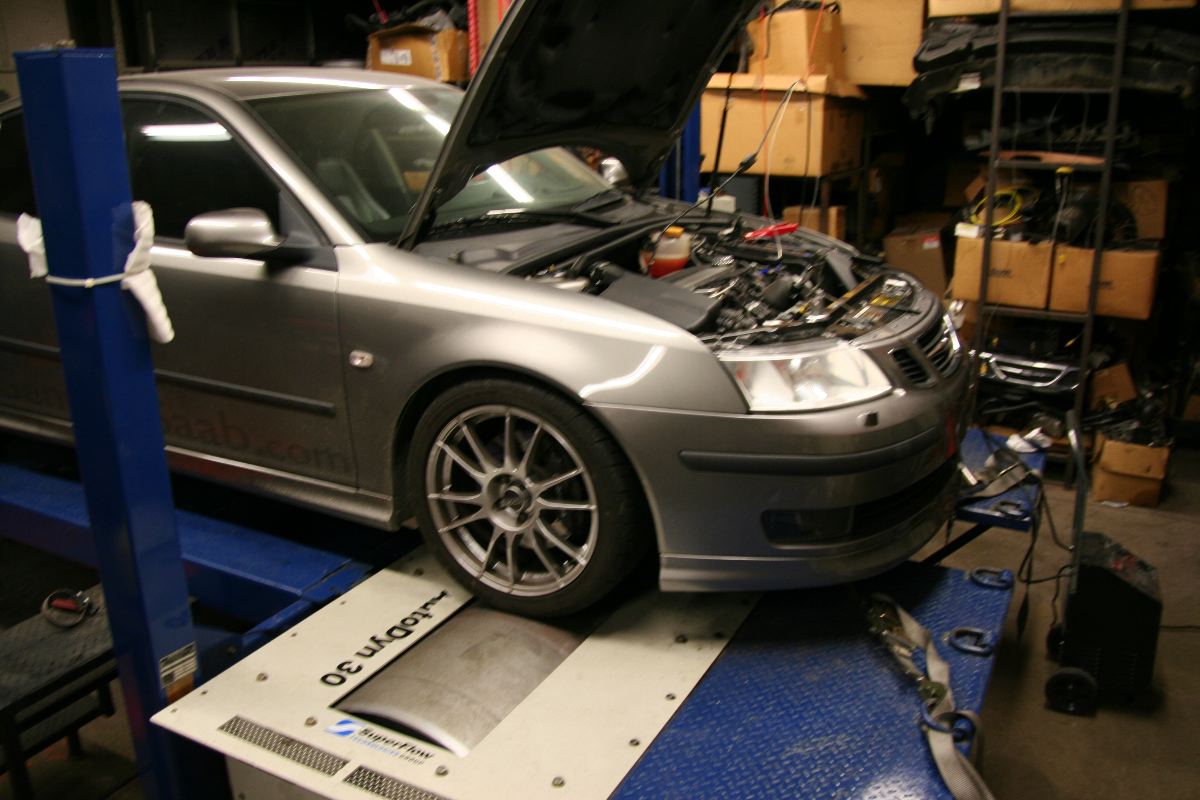 On the dyno for verification.